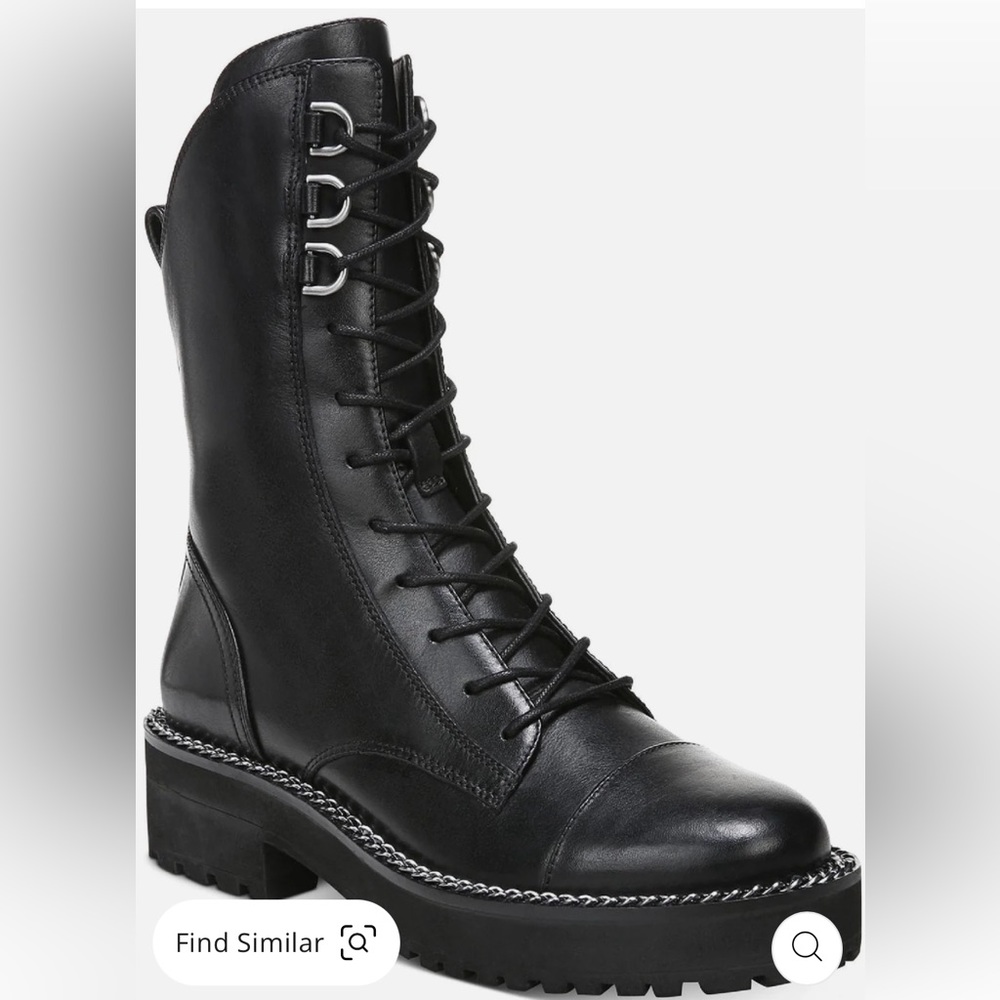 Sam Edelman , NIB LENLEY combat Boot - Black - 9M